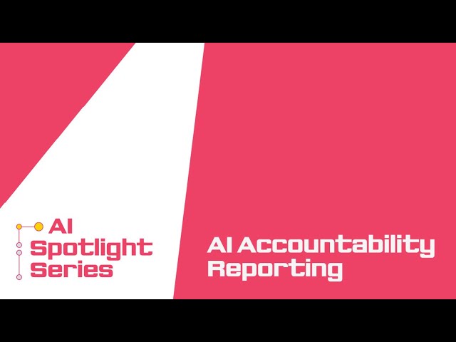 AI Accountability Reporting