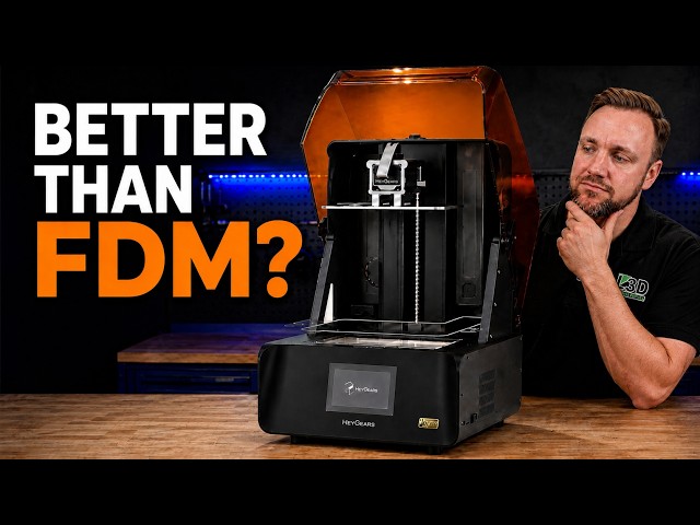 I Finally Tried Resin 3D Printing… I Get It Now