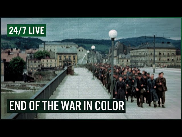 End Of The War In Color | 24/7 Live Stream