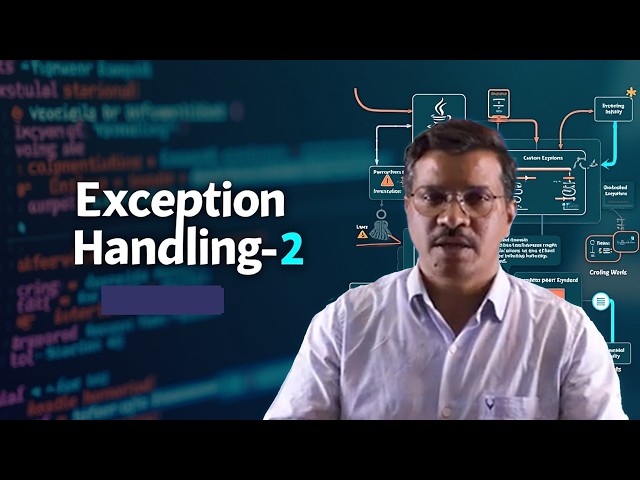 Exception Handling 2 by Dr.B Ravi Kumar