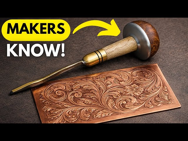 Hand Engraved Copper Signature | Complete Process