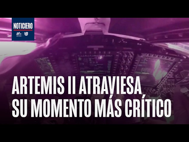 Artemis II | Cápsula Orión ajusta la dirección hacia la Tierra, falta poco para su llegada