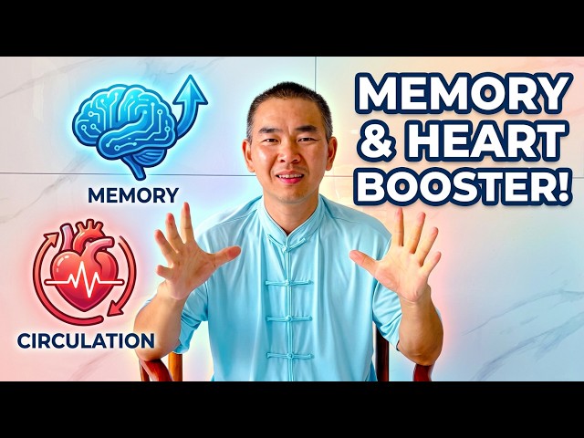 8 Min TaiChi Finger Hand Fitness 🌿| Boost Your Brain, Memory & Heart!