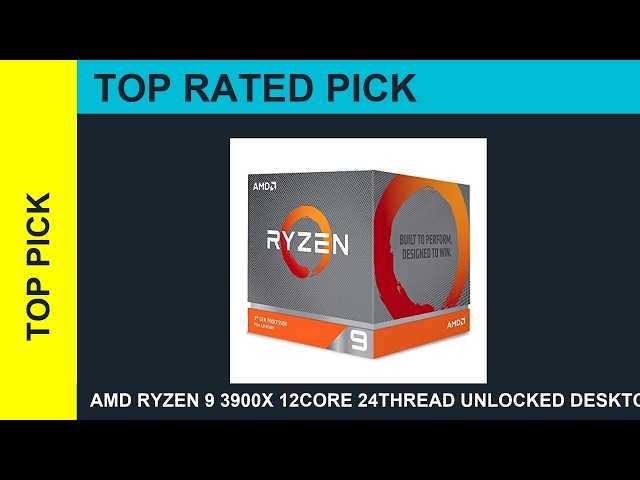 AMD Ryzen 9 3900X 12core 24thread Unlocked Desktop Review A Balance Of Tech And Skill