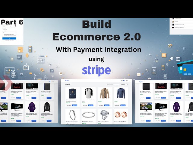 Full E-Commerce App with Payment Gateway (Stripe) | JavaScript, HTML, CSS Project