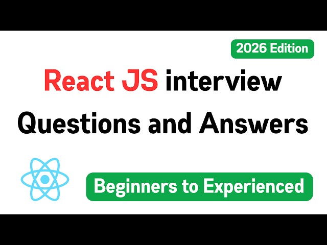 Top 20 React JS Interview Questions and Answers