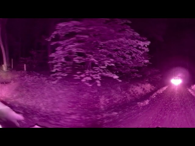 Midnight Mushing Hedge Ridge, PA In 360° 8.21.2020