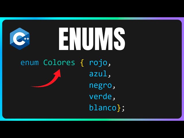 📌 Enumerations in C++ 👈😉 – What are enumerations in C++? | C++ Course 📅 #57