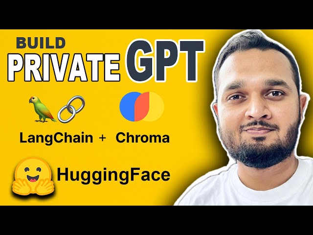 Coding a privateGPT using LANGCHAIN, HuggingFace Embeddings and FREE LLM