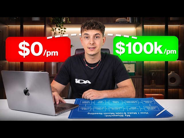 How To Go From $0 To $100k/Month Reselling (Complete Guide)