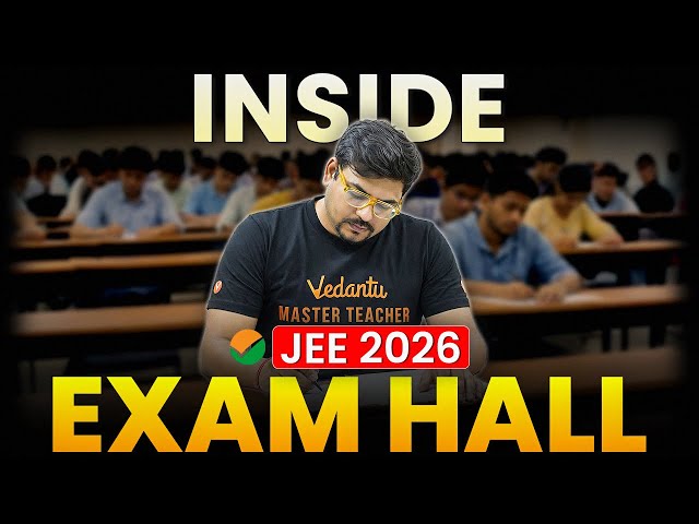 What to Do Inside JEE Mains Exam hall? JEE Mains 2026 (January Attempt) | Harsh Sir