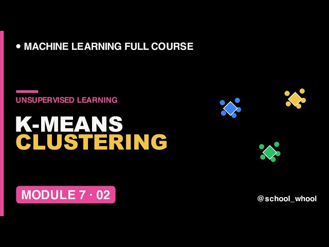 M7L2: K-Means Clustering Explained Visually All Steps  Machine Learning free course #ai #datascience
