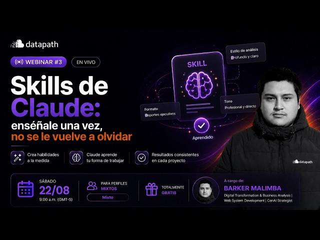 Skills de Claude: enséñale una vez, no se le vuelve a olvidar
