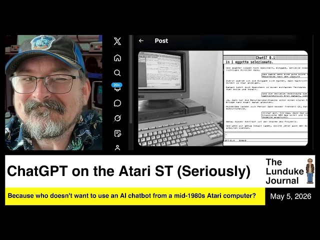 ChatGPT on the Atari ST (Seriously)
