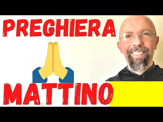MORNING PRAYER Good morning and blessing