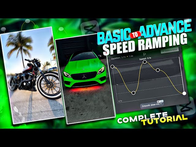 Basic to Advance Speed Ramping in capcut | Video Editing Techniques | Edit like pro |capcut tutorial