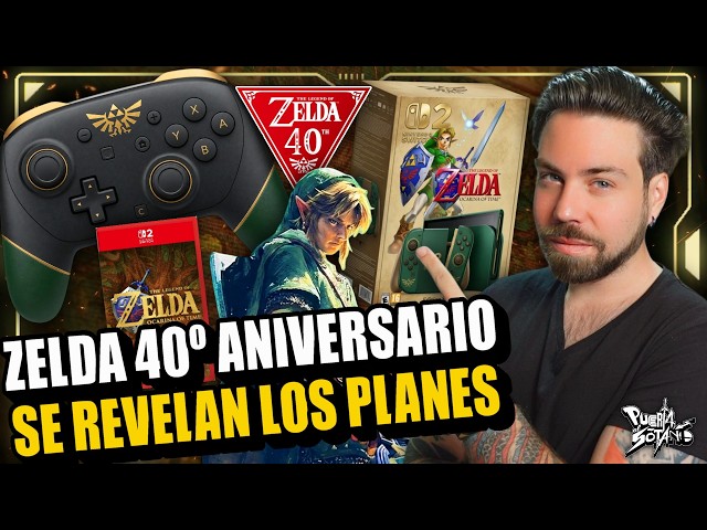 🔥 "Leaked" ZELDA 40th ANNIVERSARY! SWITCH 2 PRO Controller and... THEMED CONSOLE!? It’s happening!