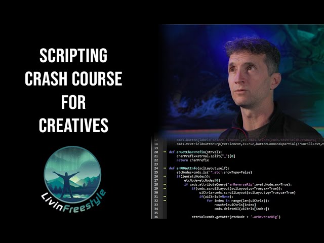 Python Scripting Crash Course For Creatives: Step-By-Step From Ground Zero!