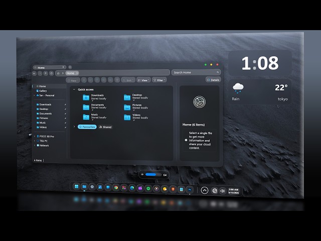 Windows 11, But I Made It Look Like the Latest macOS for FREE!
