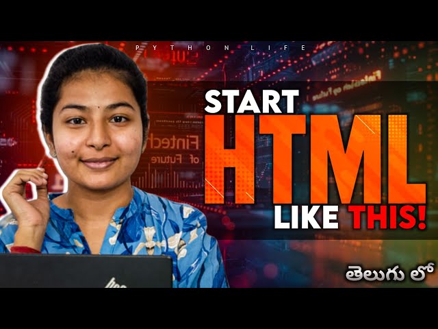 How to Start HTML Like This