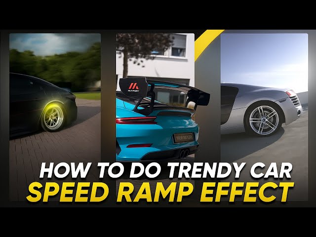 How to Do Trendy Car Speed Ramp Effect in CapCut PC