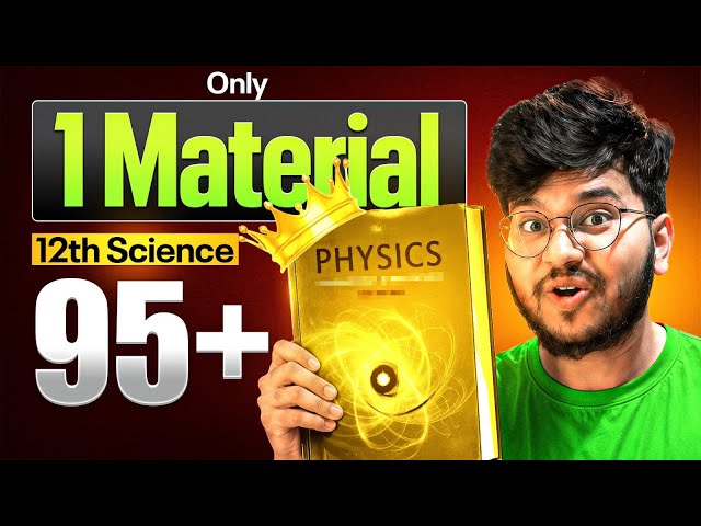 The GOAT Study Material for Class 12th SCIENCE Boards 2027 | By munil sir 