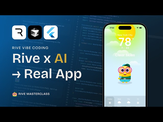 Turn a Rive File Into an iOS & Android App with AI (No Code)