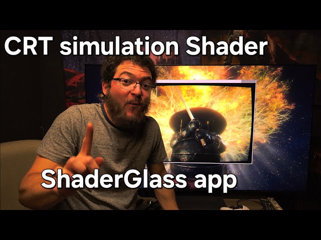 ShaderGlass app might change everything. CRT simulation shader working now for all PC games?