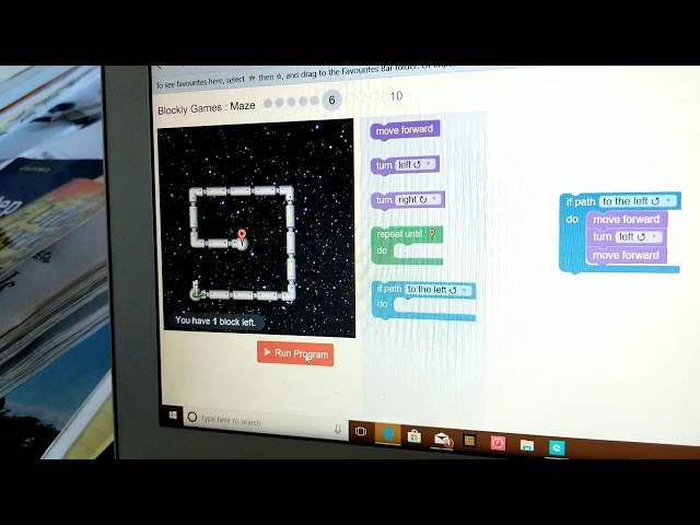 Coding with Blockly by Google