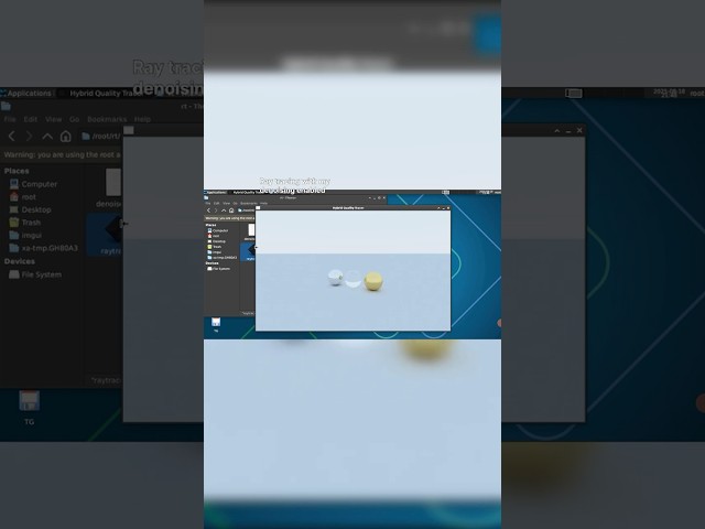 Ray Tracing for Android/Linux 🤯 #trading #rtx #pathtracing #cpp #ue5 #unity #usa #europe #roblox