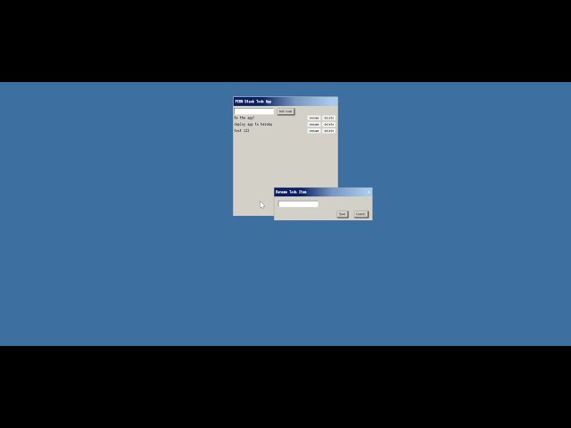 Simple PostgreSQL, Express, React, Node TODO Application [demo]
