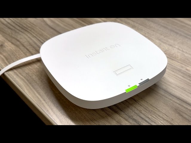 How to Upgrade a Library Network: HPE Networking Instant On Access Point AP32 Install