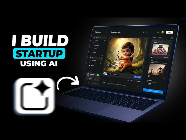 CREATE AI IMAGE GENERATING PLATFORM WITHOUT CODE | Build AI Website FREE | Free Hosting