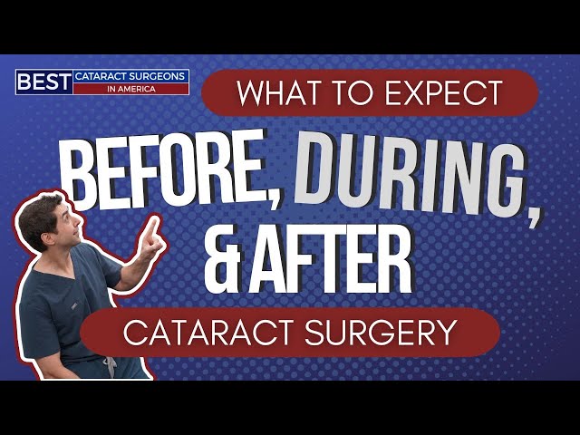 What To Expect Before, During, and After Cataract Surgery