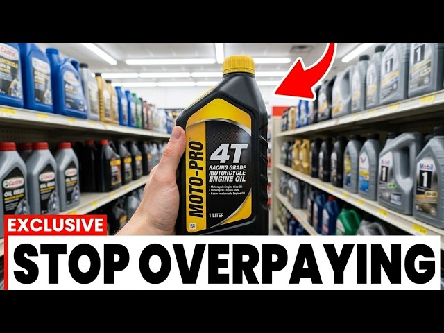 7 CHEAP Motorcycle Oil Brands EVERYONE IGNORES (But They're Absolute STEALS)