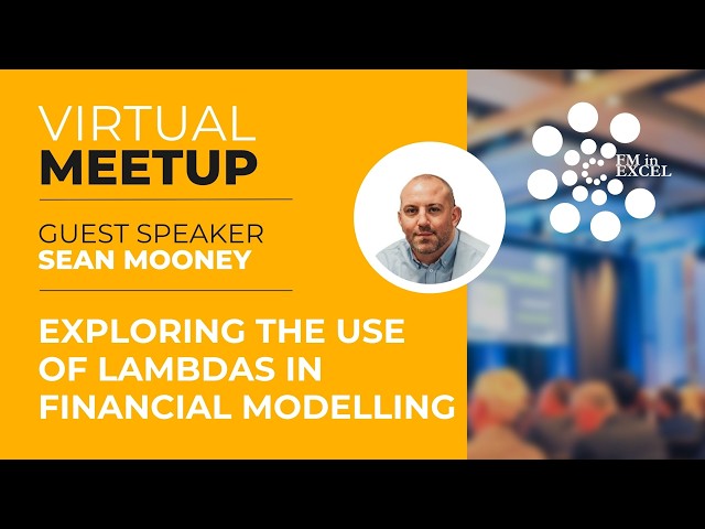 Exploring the use of LAMBDAs in Financial Modelling
