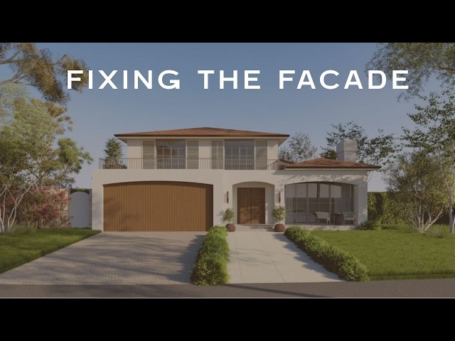 Architect Fixes a Broken Home Facade | Exterior Design Explained