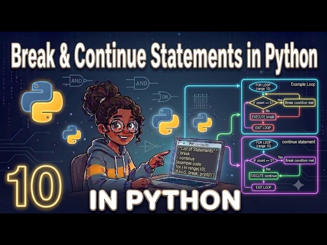 Python Break & Continue Statements — Complete Guide for Beginners (2026)