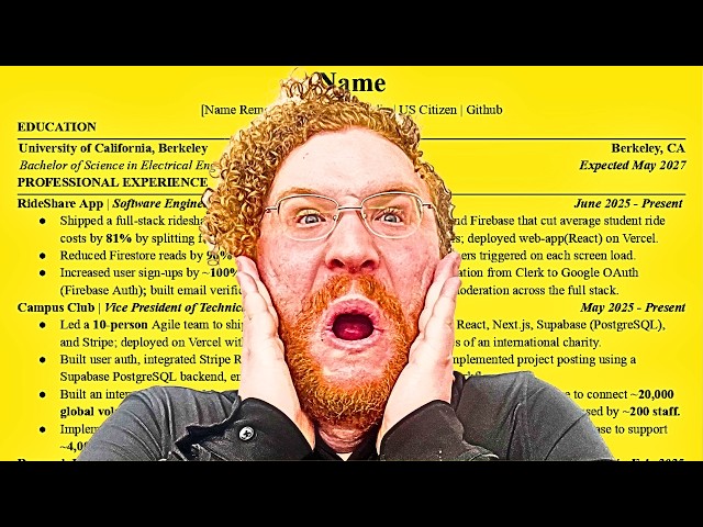 How to Get a Software Engineer Internship | Recruiter Reviews Resume