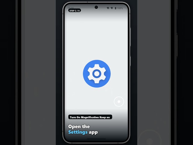 How To Turn On Magnification Keep on While Switching Apps On Android - Full Guide