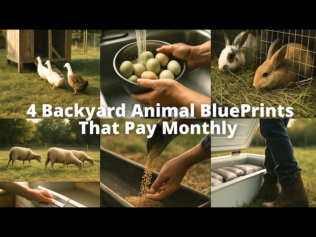 4 Backyard Animal Systems That Actually Pay Monthly