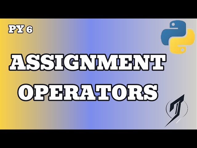 Mastering the Assignment Operator in Python #TechWithJaja #ConfidenceOkoJaja