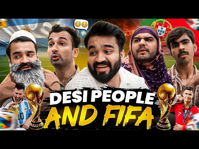 Desi People and FIFA | Football | DablewTee | Comedy Skit