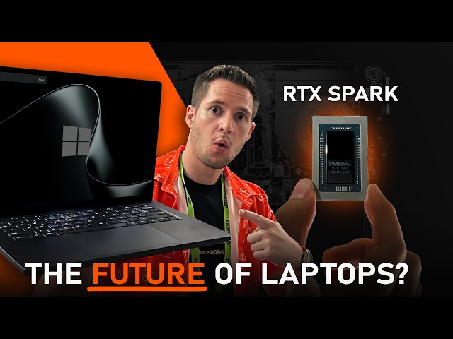 Microsoft Surface Laptop with NVIDIA RTX Spark Hands-On #Computex2026