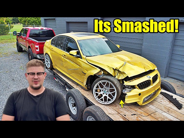 Rebuilding A WRECKED BMW M3 We Also Bought A new Frame Machine!