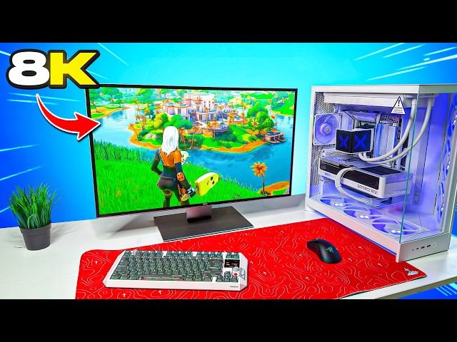 I Tried Gaming on a 8K MONITOR!