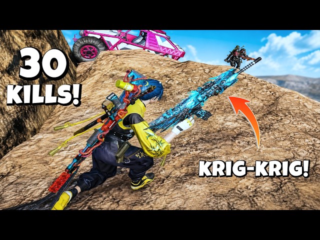 KRIG KRIG New 30 Kills Solo v Squad Full BR CODM Intense Gameplay Call of Duty Mobile COD Mobile!