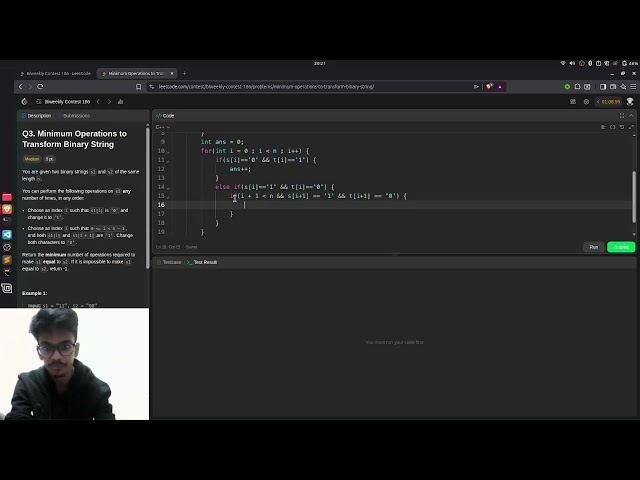 Leetcode Biweekly 186 Live Problem Solving with explaination