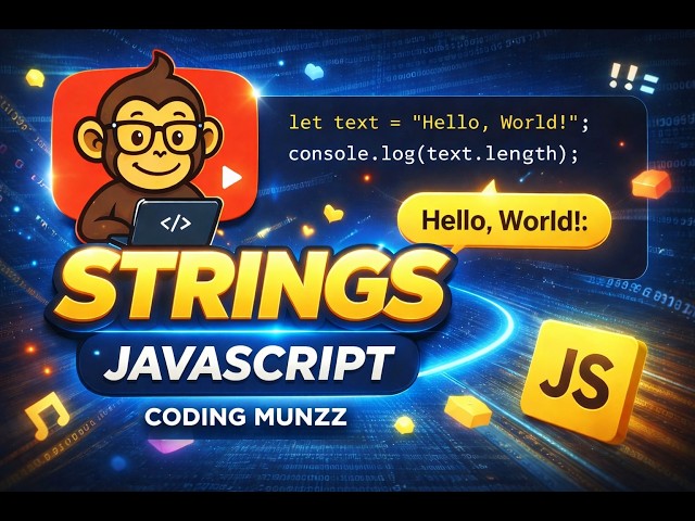 JavaScript Strings Tutorial ⚡