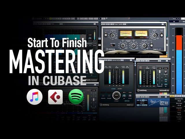 LEARN CUBASE - 29. How to Master. The ULTIMATE start to finish guide.